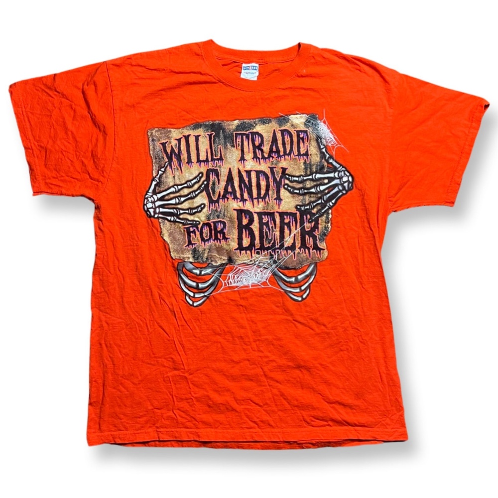 Halloween Will Trade Candy For Beer Tshirt